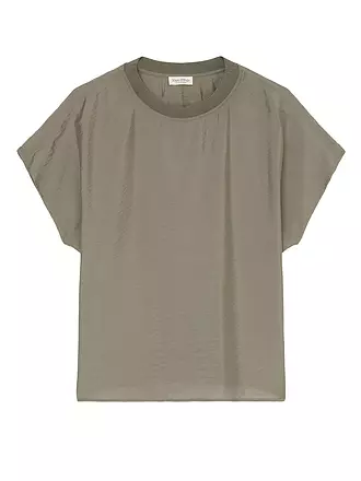 MARC O'POLO | T-shirt blouse | hellbraun